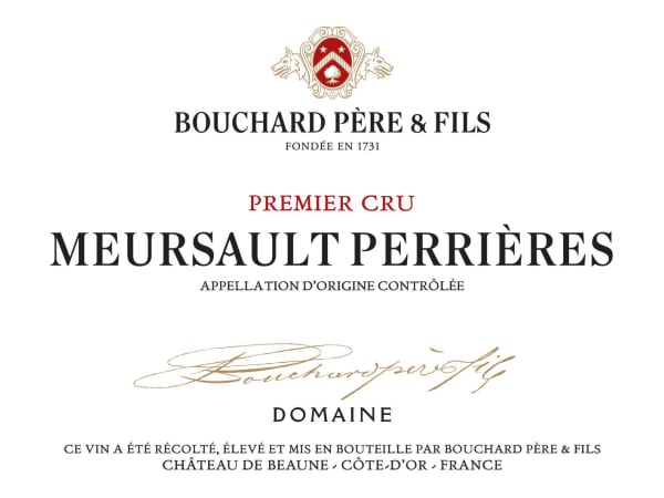 2022 Bouchard Pere et Fils Meursault Perrieres 1er Cru image