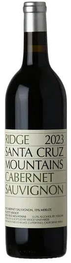 2023 Ridge Cabernet Sauvignon Santa Cruz Mountains image