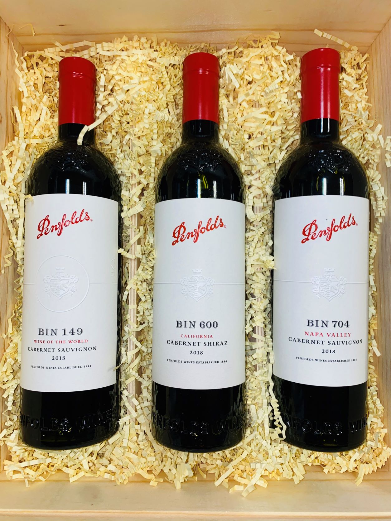 Penfolds New California Collaboration Three Pack #22C8 - click image for full description