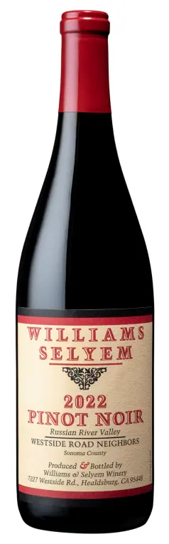 2022 Williams Selyem 'Westside Road Neighbors' Pinot Noir Russian River Valley image