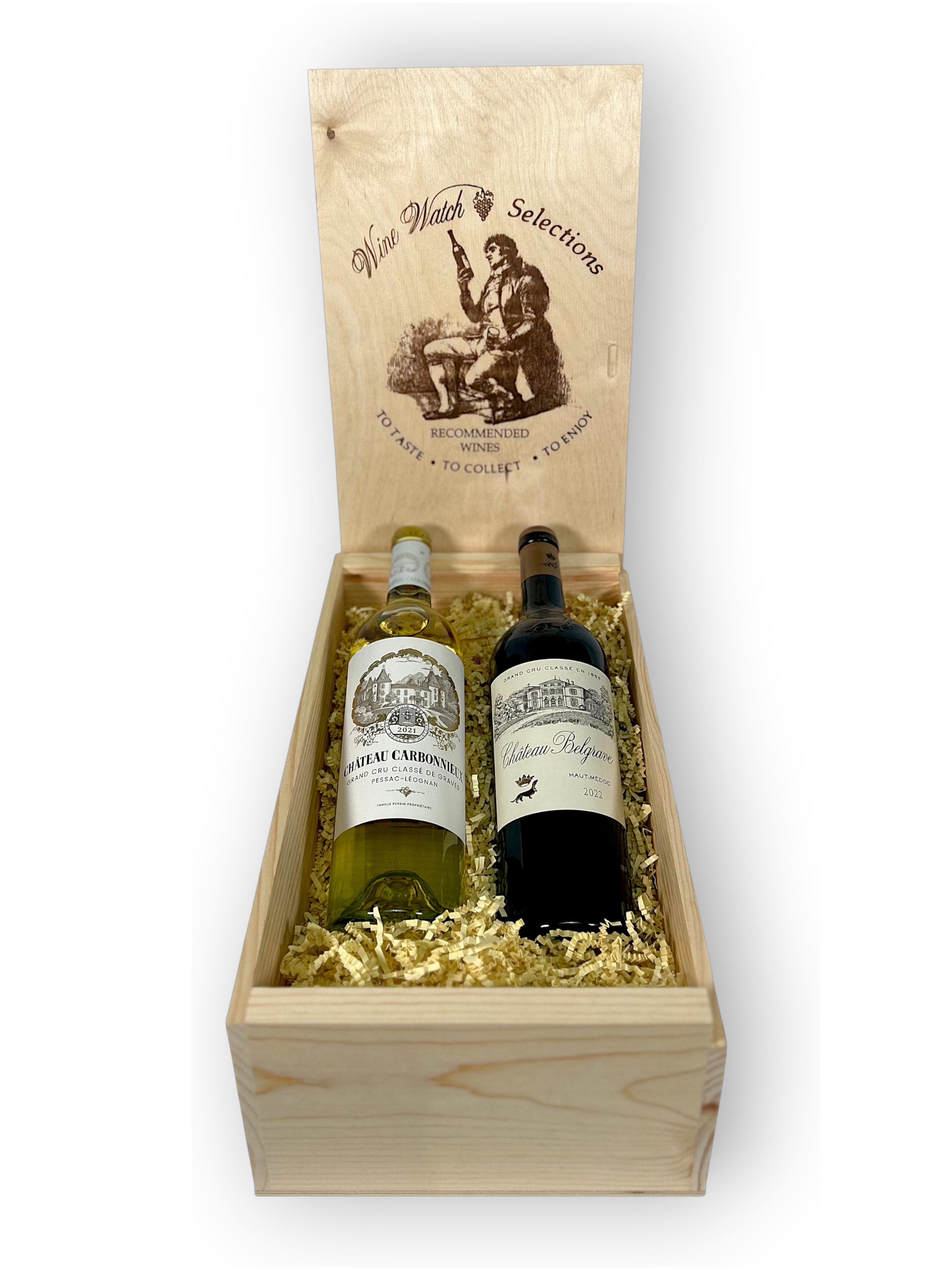 Bordeaux Red and White #25D4 - click image for full description