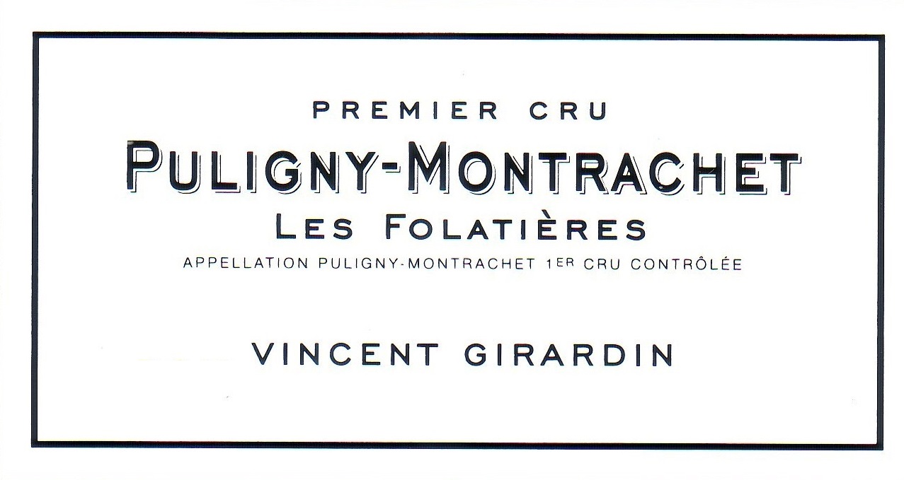 2016 Domaine Girardin Puligny Montrachet 1er Cru Les Folatieres - click image for full description