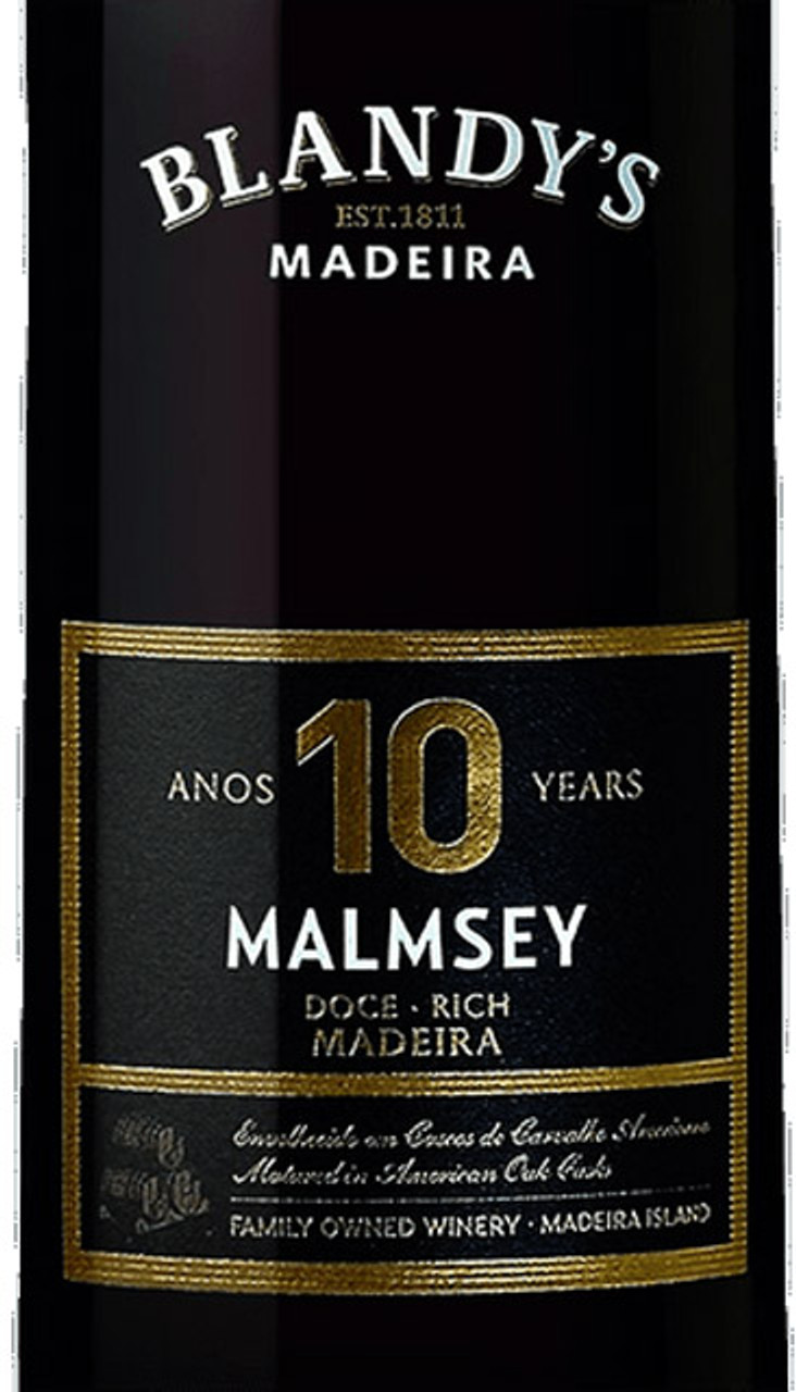 Blandys Madeira malmsey 10 Year 500ml image