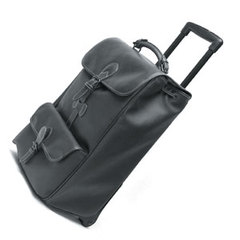 Mulholland Bros. 6 Bottle Bag w/ Wheels Black image