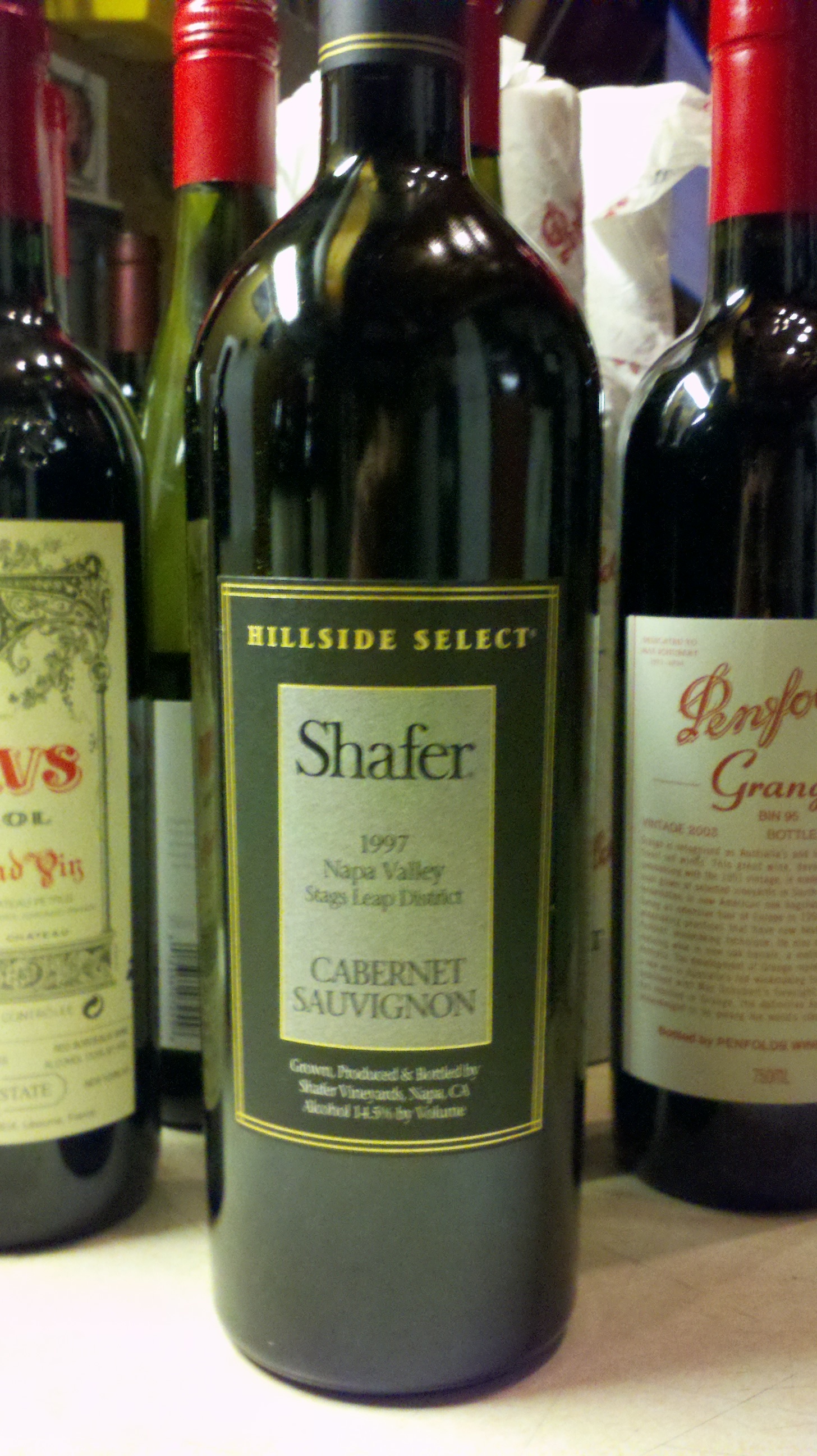 1997 Shafer Hillside Select Cabernet Sauvignon Stag's Leap District image