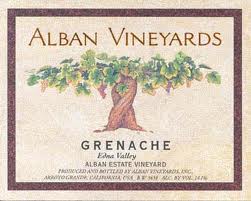 2021 Alban Vineyards Grenache Alban Estate Vineyard - click image for full description