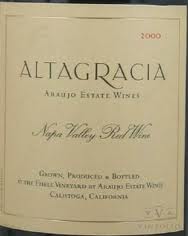 2004 Araujo Estate Altagracia Cabernet Sauvignon Napa image