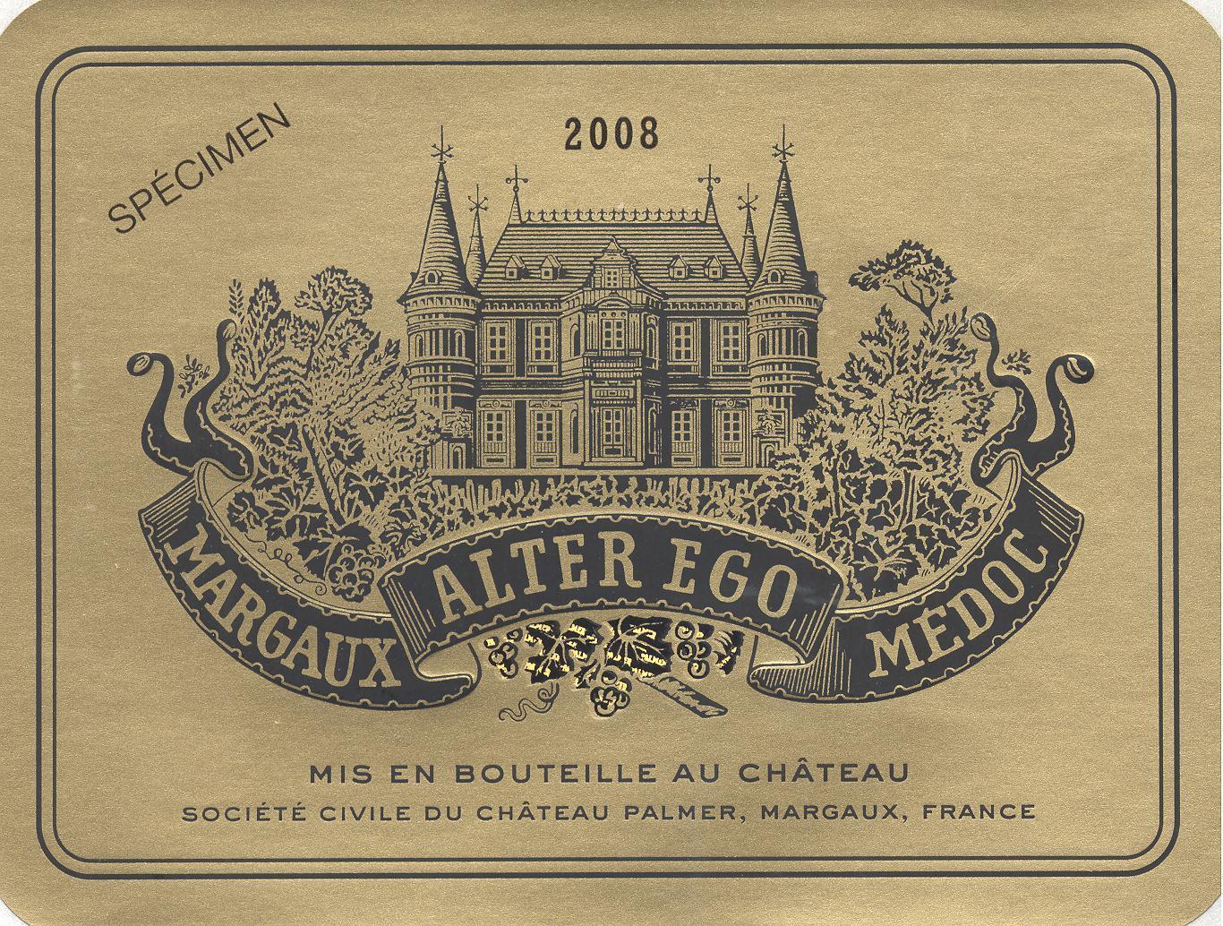 2017 Chateau Palmer Alter Ego Margaux - click image for full description