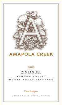 2007 Amapola Creek Zinfandel Monte Rosso  image