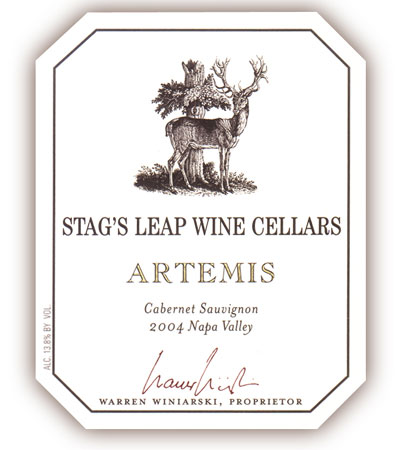 2018 Stag's Leap Wine Cellar Cabernet Sauvignon Artemis Napa - click image for full description