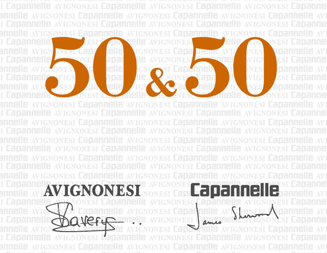 2018 Avignonesi Capannelle 50&50 Toscana IGT - click image for full description