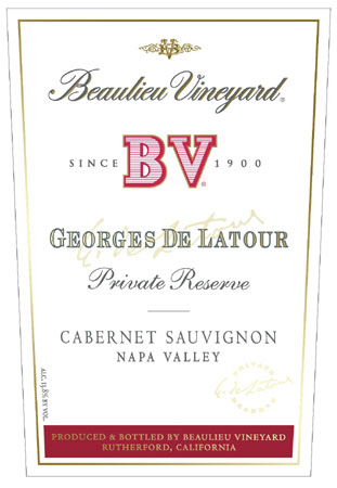 2020 Beaulieu Vineyard Georges de Latour Private Reserve Cabernet Sauvignon Napa - click image for full description