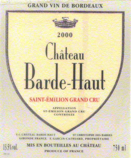 2015 Chateau Barde Haut St. Emilion image