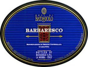 2010 Batasiolo Barbaresco - click image for full description