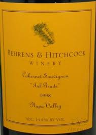 1997 Behrens & Hitchcock Ink Grade Napa image