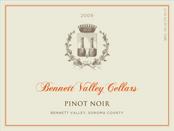 2018 Bennett Valley Cellars Pinot Noir Bin 6410 Sonoma County - click image for full description