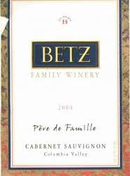 2014 Betz Family Winery Pere de Famille Cabernet Sauvignon Columbia Valley image