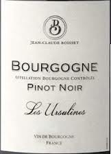 2019 JC Boisset Bourgogne Pinot Noir Les Ursulines - click image for full description