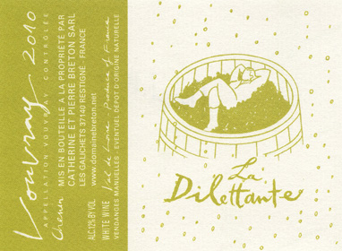 2021 Catherine et Pierre Breton Vouvray Sec La Dilettante image