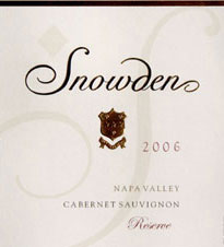 2009 Snowden Cabernet Sauvignon Reserve Napa image