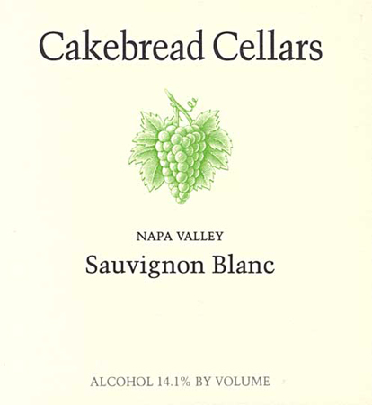 2012 Cakebread Sauvignon Blanc Napa - click image for full description