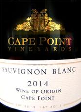 2014 CAPE POINT SAUVIGNON BLANC Cape Point, Sauvignon Blanc - click image for full description