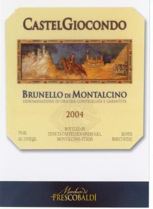 1999 Marchesi de Frescobaldi Castel Giocondo Brunello Di Montalcino image