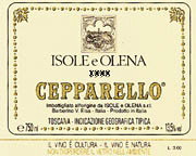 2020 Isole E Olena Cepparello Tuscany - click image for full description