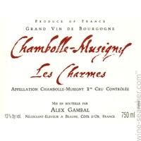 2018 Alex Gambal Chambolle Musigny Les Charmes 1er Cru - click image for full description