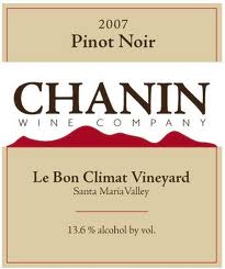 2009 Chanin Wine Co. â€œLe Bon Climatâ€ Pinot Noir Santa Maria Valley  image