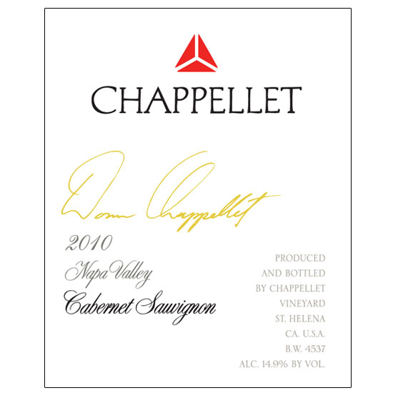 2010 Chappellet Signature Cabernet Sauvignon Napa Valley (3 Liter) image