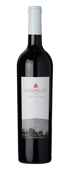 2012 Chappellet Mountain Cuvée Napa Valley Red Blend - click image for full description