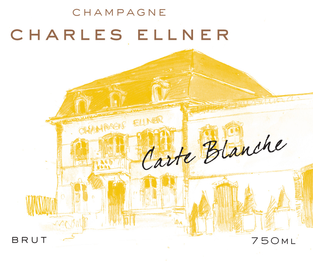 NV Charles Ellner Carte Blanche Brut Champagne - click image for full description