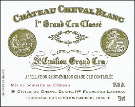 1990 Chateau Cheval Blanc St. Emilion, France - click image for full description