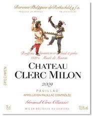 2014 Chateau Clerc Milon Pauillac image
