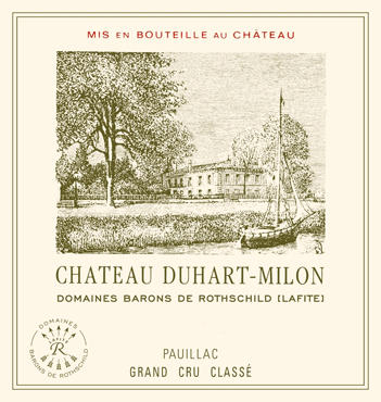 1995 Chateau Duhart-Milon Pauillac, France - click image for full description