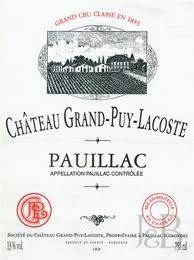 1982 Chateau Grand Puy Lacoste Pauillac - click image for full description