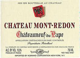 1995 Chateau Mont-Redon Chateauneuf Du Pape image