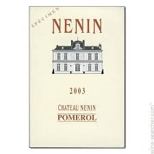 2006 Chateau Nenin Pomerol - click image for full description