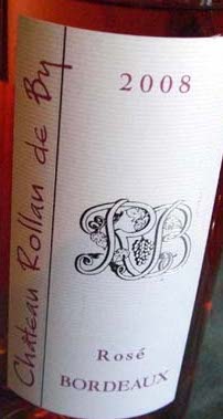 2008 Chateau Rollan de By Rose Bordeaux image
