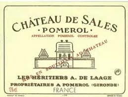 2000 Chateau de Sales Pomerol - click image for full description