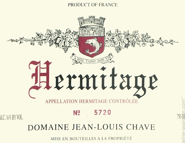 2012 Domaine Jean Louis Chave Hermitage Rouge  Rhone - click image for full description