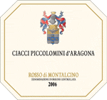2017 Ciacci Piccolimini Rosso Di Montalcino image