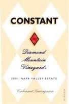 1999 Constant Diamond Mountain Vineyards Cabernet Sauvignon Napa Valley - click image for full description
