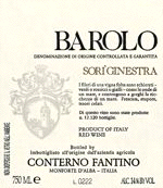 2016 Conterno Fantino Barolo Sori Ginestra - click image for full description