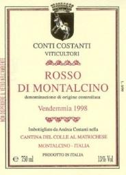 2017 Conti Costanti Rosso Di Montalcino - click image for full description