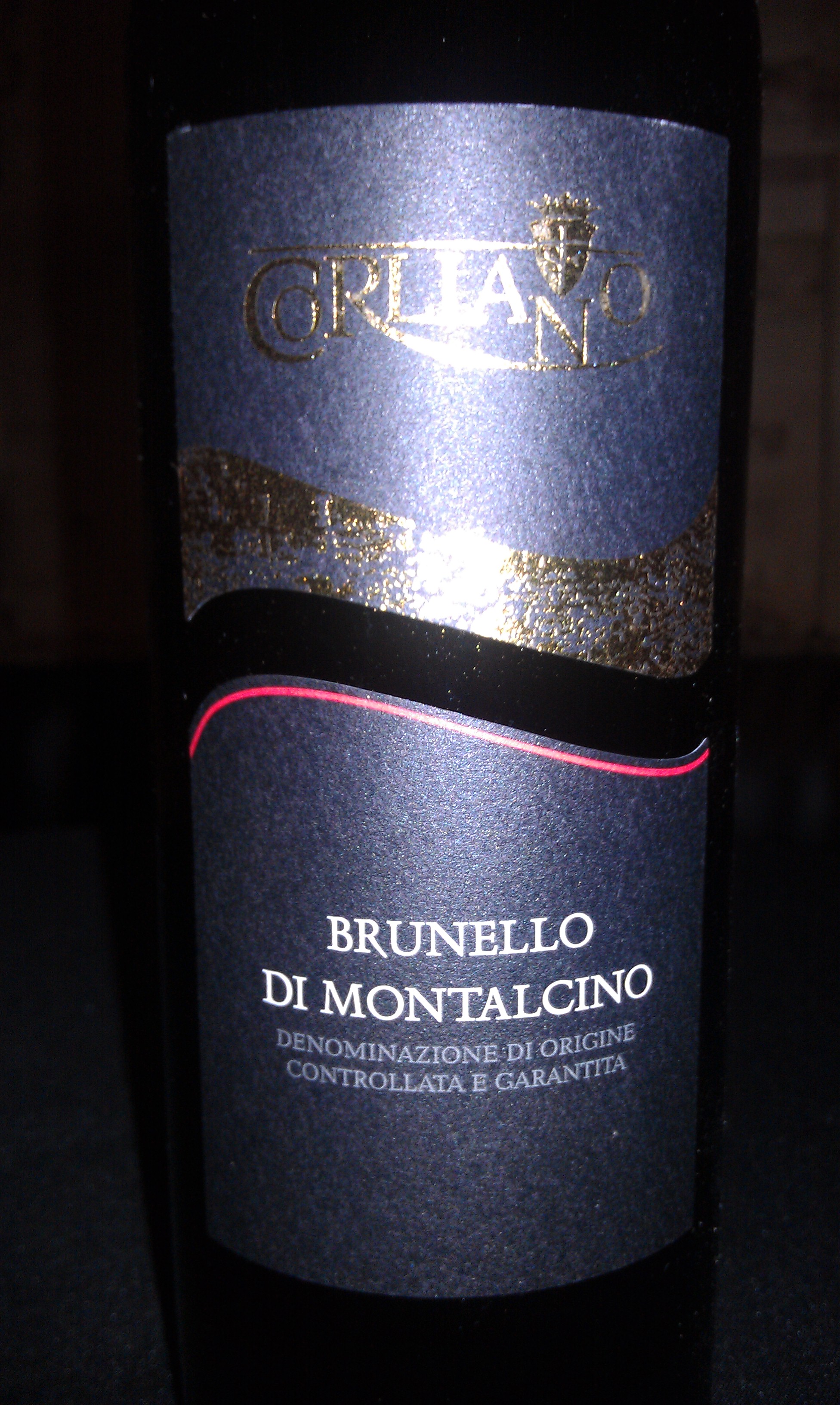2007 Corliano Brunello di Montalcino DOCG - click image for full description