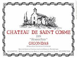 1998 Chateau de Saint Cosme Gigondas VALBELLE - click image for full description