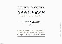 2022 Dominique et Janine Crochet Sancerre Rose, Loire, France - click image for full description