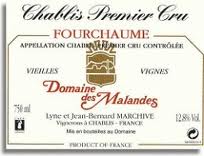 2016 Domaine des Malandes Chablis Fourchaume 1er Cru - click image for full description